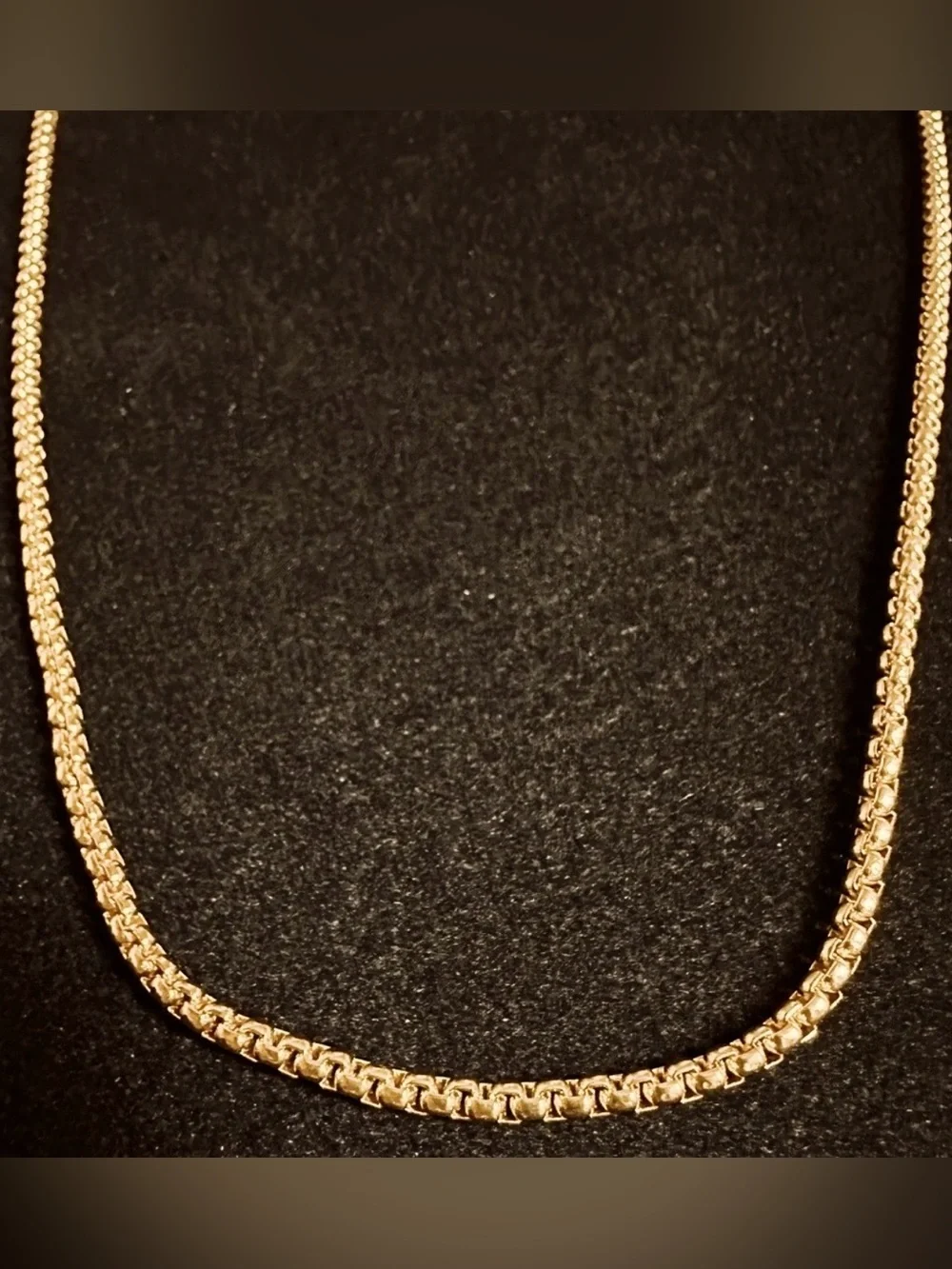 New 18k Gold Mens 23.2 Rope Rolo Chain Necklace